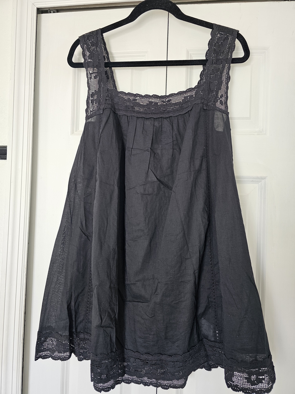 J. Crew Lace-trim mini beach dress (S) - Picture 4 of 7